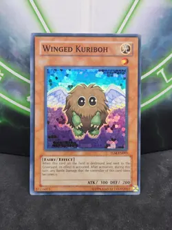 Yugioh Winged Kuriboh TLM-EN005 Super Rare Unlimited NM - Image 1