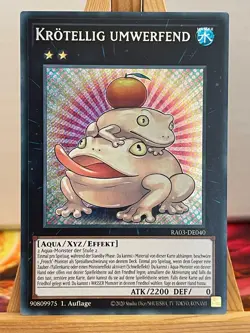 Krotellig Umwerfend RA03-DE040 Secret Rare Deutsch NM YUGIOH - Image 1