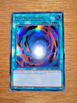 Yugioh Polymerization RA02-EN047 Ultra Rare English 1st Edition - Image 1