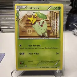 Pokemon Generations Chikorita Radiant Collection RC1/RC32 Common Card NM - Image 1