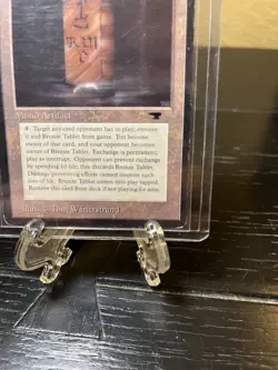 Magic: The Gathering Bronze Tablet Mono Artifact Illustrated by Tom Wanerstrand - Image 3