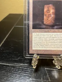 Magic: The Gathering Bronze Tablet Mono Artifact Illustrated by Tom Wanerstrand - Image 4