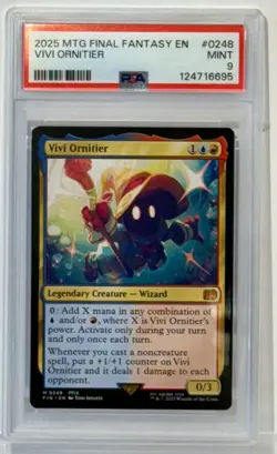 *PSA MINT 9*~2025 MTG FINAL FANTASY EN #0248 "VIVI ORNITIER" (PSA-12476695) NICE - Image 1