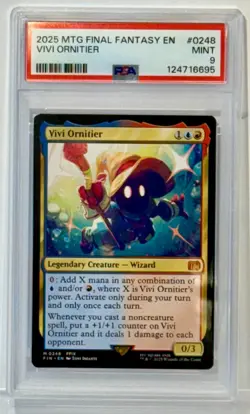*PSA MINT 9*~2025 MTG FINAL FANTASY EN #0248 "VIVI ORNITIER" (PSA-12476695) NICE - Image 3