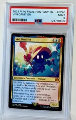 *PSA MINT 9*~2025 MTG FINAL FANTASY EN #0248 "VIVI ORNITIER" (PSA-12476695) NICE - Image 4