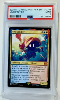 *PSA MINT 9*~2025 MTG FINAL FANTASY EN #0248 "VIVI ORNITIER" (PSA-12476695) NICE - Image 5