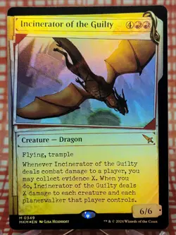 Incinerator of the Guilty Showcase - Murders at Karlov Manor - NM FOIL - Image 1