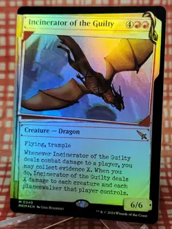Incinerator of the Guilty Showcase - Murders at Karlov Manor - NM FOIL - Image 3