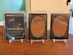 Watery Grave Borderless Foil, Temple Garden Borderless, and Hallowed Fountain - Image 2