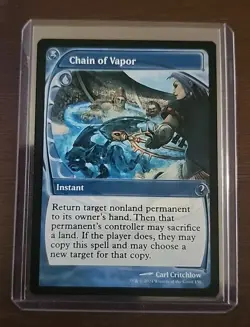 MTG - Chain of Vapor - Future Sight Mystery Booster 2 MB2 - Mint - Unplayed - Image 1