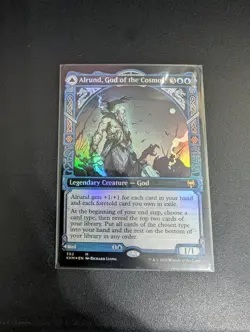 Alrund, God of the Cosmos (Showcase) Kaldheim Foil mtg - Image 1