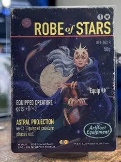 Robe of Stars (Showcase) 121 Mythic Special Guests Magic: The Gathering NM - Image 1