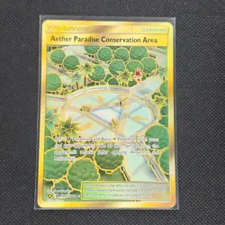 Aether Paradise Conservation Area - SV87/SV94 - Hidden Fates - Pokemon - NM/M - Image 1