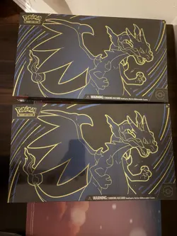 Pokemon Phantasmal Flames Mega Charizard UPC Ultra Premium Costco 2 Pack IN HAND - Image 1