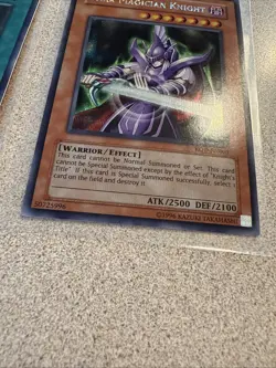 Dark Magician Knight + Knights Title Secret Rare Video Game Promo NM ROD-EN001 - Image 4