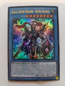 Yu-Gi-Oh! - Black Luster Soldier - Super Soldier MP16-EN136 - 1st Edition - Image 1