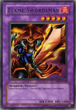 Flame Swordsman DB1-EN100 Rare Mint Dark Beginning 1 YuGiOh - Image 1