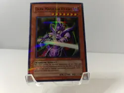 Dark Magician Knight & Knight's Title Prismatic Secret Rare Rod-en001002 NM Pair - Image 2