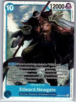 Edward.Newgate OP08-043 SR English Two Legends - One Piece Card - NM - Image 1