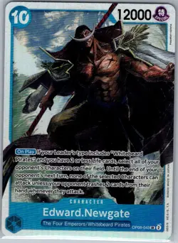 Edward.Newgate OP08-043 SR English Two Legends - One Piece Card - NM - Image 1