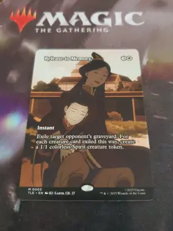 Mtg. Release to Memory. Borderless. Avatar: The Last Airbender. Pack Fresh - Image 1