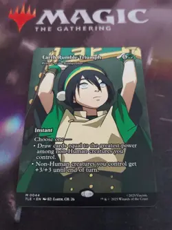 Mtg. Earth Rumble Triumph - Return of the Wildspeaker. Borderless. Avatar. Nm - Image 1