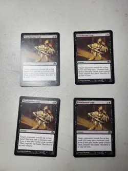 4x Treacherous Urge English MTG Planar Chaos Playset LP Free Shipping - Image 1