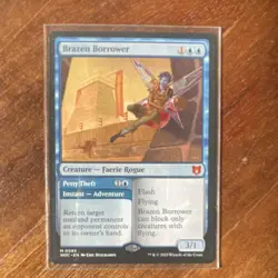 Magic: The Gathering Brazen Borrower Creature Blue 2023 085 - Image 1