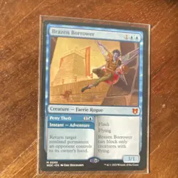 Magic: The Gathering Brazen Borrower Creature Blue 2023 085 - Image 2