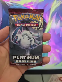 Pokemon Platinum Supreme Victors Booster Pack New Factory Sealed Absol Art - Image 2