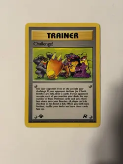 Pokemon TCG - Challenge! Team Rocket 74/82 Uncommon 1st Edition - NM/LP! - Image 2