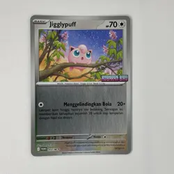 Jigglypuff Promo 037/M-P Holo Phantasmal Flames Stamped Special Pokemon TCG IN - Image 1