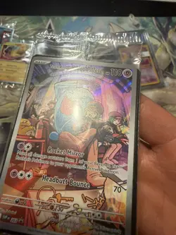 *ACTUALLY SEALED* Pokemon Team Rocket’s Wobbuffet 203 Scarlet & Violet Promo NM - Image 2