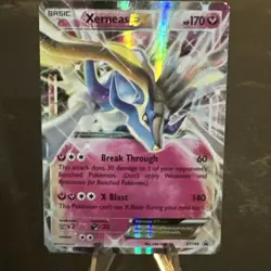 Xerneas EX (Shiny) XY149 Pokemon XY Black Star Promo Rare Holo TCG 2016 - Image 1