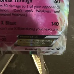 Xerneas EX (Shiny) XY149 Pokemon XY Black Star Promo Rare Holo TCG 2016 - Image 4