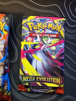 Pokemon TCG: 5- Mega Evolution Booster Packs. Not Resealed. No BS - Image 2