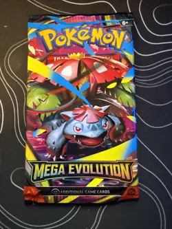 Pokemon TCG: 5- Mega Evolution Booster Packs. Not Resealed. No BS - Image 5
