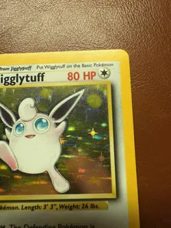 Pokemon Wigglytuff 16/64 No Set Symbol Jungle Holo Rare Misprint ERROR - Image 3