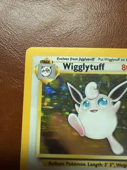 Pokemon Wigglytuff 16/64 No Set Symbol Jungle Holo Rare Misprint ERROR - Image 5