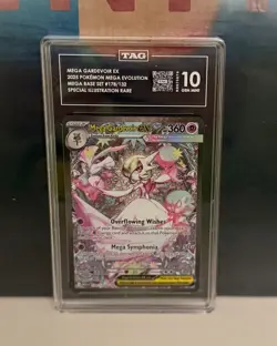 Pokemon TCG Mega Gardevoir EX 178 Special Illustration Rare 2025 TAG 10 GEM MINT - Image 1
