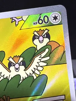 Pokemon Card Pidgey 207/197 Obsidian Flames Holo Illustration Rare Near Mint - Image 4
