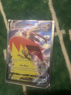 Pokemon TCG Blaziken VMAX Silver Tempest Ultra Rare Card TG15/TG30 Excellent - Image 1