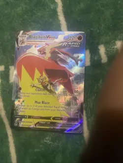 Pokemon TCG Blaziken VMAX Silver Tempest Ultra Rare Card TG15/TG30 Excellent - Image 2