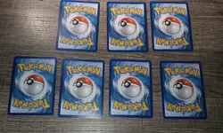 Vintage Pokemon Cards Lot Of 7- 1 Holo SUPPORTS CHARITY - Image 2