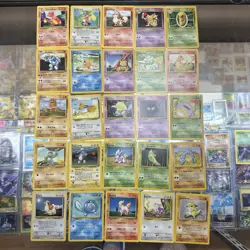 BASE SET Uncommon & Common Set WOTC 45/70 Cards - Image 1