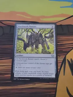 Patchwork Banner Bloomburrow Regular - Image 1