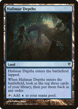 Halimar Depths [Duel Decks: Jace vs. Vraska] Magic MTG - Image 1