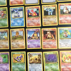 VTG Lot Of 70 WOTC Pokemon Base Set 2 Team Rocket Jungle All Played Condition - Image 3