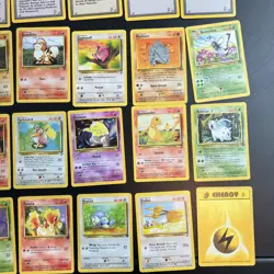 VTG Lot Of 70 WOTC Pokemon Base Set 2 Team Rocket Jungle All Played Condition - Image 4