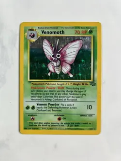 Venomoth 1999 Pokemon Jungle Unlimited #13/64 * Mod Play - Image 1